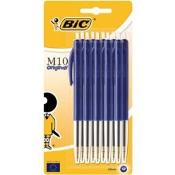 BlÃ¤ckkulpenna BIC Clic M10 Medium BlÃ¥, 1.0mm, dokumentÃ¤kta, 10st