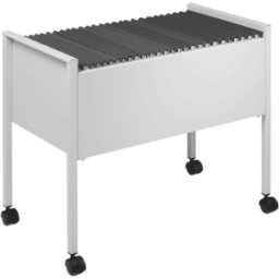 HÃ¤ngmappsvagn DURABLE Economy GrÃ¥, 80st A4, 368x592x655mm