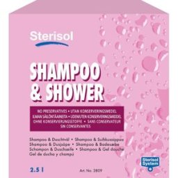 DuschtvÃ¥l & Schampo Sterisol, 2,5L, 2st 2st