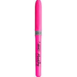 Ãverstrykningspenna Bic Brite Liner Grip rosa 12st