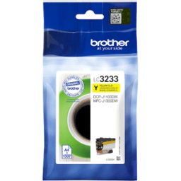 BlÃ¤ckpatron BROTHER LC3233Y gul