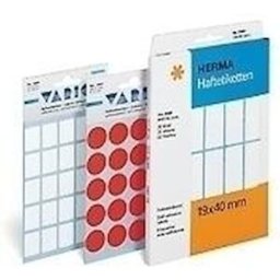 Herma etikett manuelll Ã¸19 rÃ¶d (100) 10st