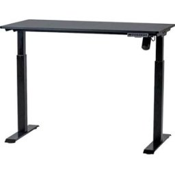 Bord hÃ¶j/sÃ¤nk SUN-FLEXÂ®EASYDESK ELITE, Traffic Black 120x60cm