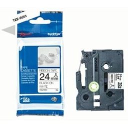 Tape BROTHER TZER251 24mm svart pÃ¥ vit