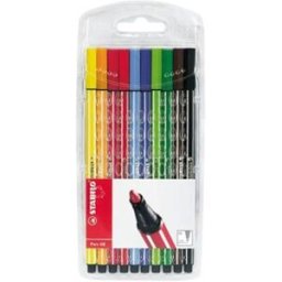 Fineliner STABILO Pen 68, 10 fÃ¤rger