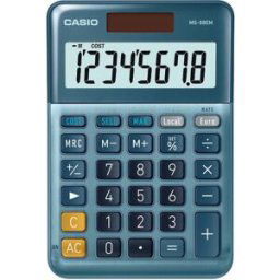 RÃ¤knare Casio MS-88EM blÃ¥