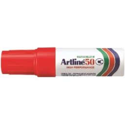 MÃ¤rkpenna Artline 50 6.0 rÃ¶d 12st