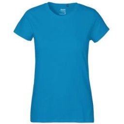 T-shirt NEUTRAL O80001 dam blÃ¥ S