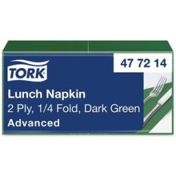 Servett TORK Lunch 2-lags grÃ¶n 200/fp