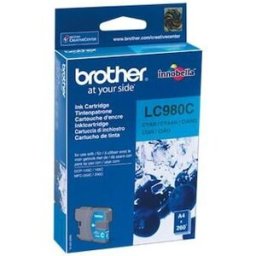 Brother LC980C - Cyan - original - blÃ¤ckpatron