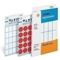 Herma etikett manuelll Ã¸19 neon gul (100) 10st