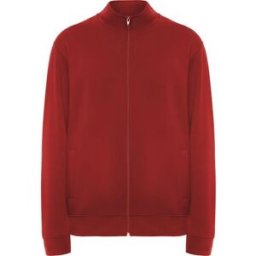 Sweater zip PF ulan unisex rÃ¶d L