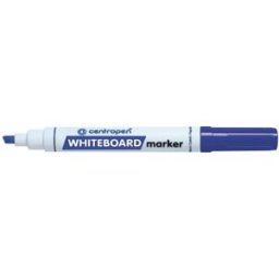 Whiteboardpenna CENTROPEN skuren blÃ¥ 10st