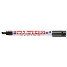 MÃ¤rkpenna Edding 8400 CD/DVD Svart, 0,5-1mm