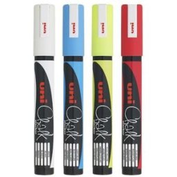 FÃ¶nster/KritfÃ¤rg Uni Chalk, 4 fÃ¤rger