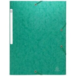 Gummibandsmapp EXACOMPTA 3kl A4 425g grÃ¶