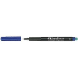 MÃ¤rkpenna Faber Castell BlÃ¥, fine, 10st 10st