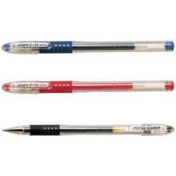 Gelkulpenna PILOT G-1 Grip Fine Svart, 0.5mm, dokumentÃ¤kta, 12st 12st