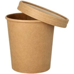 SoppskÃ¥l PAPSTAR 470ml brun 25/fp