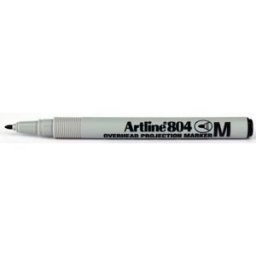 MÃ¤rkpenna Artline 804 OH M vtl svart 12st