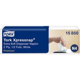 Servett fÃ¶r TORK Xpressnap Premium N4, Extra Mjuk, 1000/FP