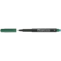MÃ¤rkpenna VF FABER CASTELL fine grÃ¶n 10st
