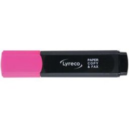 Ãverstrykningspenna LYRECO 2-5mm rosa