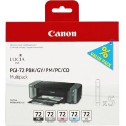 BlÃ¤ckpatron CANON PGI-72 foto multi 5/fp