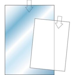 Plastfodral A4 PrÃ¤glad, Ã¶ppen kortsida, 0,12mm, 100st 100st