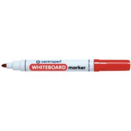 Whiteboardpenna CENTROPEN rund rÃ¶d 10st