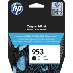 HP 953 - 23.5 ml - svart - original - blÃ¤ckpatron - fÃ¶r