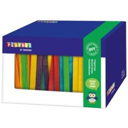 FÃ¤rgade trÃ¤pinnar i box 1000/fp