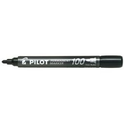 MÃ¤rkpenna PILOT SCA 100 2-4,5 rund svart 20st