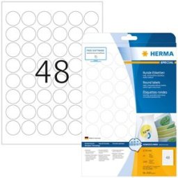 Herma etikett avtagbar Ã¸30 (1200)