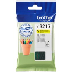 BlÃ¤ckpatron BROTHER LC3217Y gul