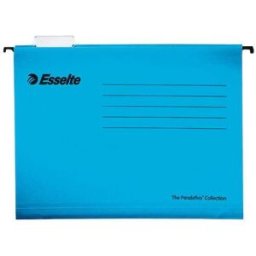 HÃ¤ngmappar Esselte A4 345x240mm blÃ¥ 25/fp