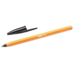 BlÃ¤ckkulpenna BIC Orange Fine Svart, 0.8mm, 20st 20st