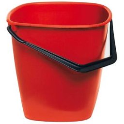 Hink NILFISK Fyrkantig RÃ¶d, 9,5L