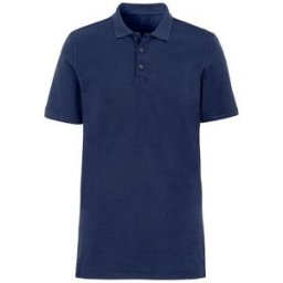 PikÃ© Paul herr marinblÃ¥ S