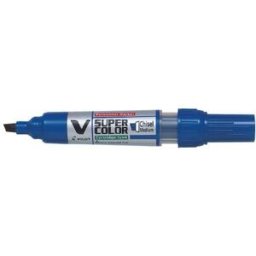 MÃ¤rkpenna PILOT V Super Color sned blÃ¥ 10st