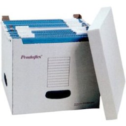 Arkivbox ESSELTE f hÃ¤ngmappar m. lock 5st