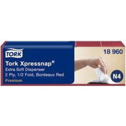 Servett fÃ¶r TORK Xpressnap N4, bordeaux, 1000/FP