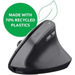 Mus Ergonomisk TRUST Bayo II trÃ¥dlÃ¶s