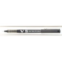 BlÃ¤ckkulpenna PILOT Hi-Tec V5 0,5 svart 12st