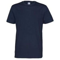 T-shirt COTTOVER GOTS marinblÃ¥ L
