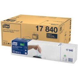 Servett fÃ¶r TORK Xpressnap Universal N10, 1-lag, vit, 1125/FP
