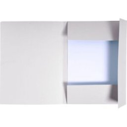 Mapp EXACOMPTA 3-kl kartong 280g A4 grÃ¥