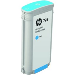BlÃ¤ckpatron HP F9J67A 728 Cyan