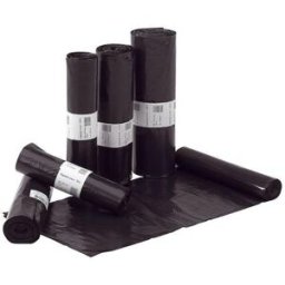 PlastsÃ¤ck LD 125L 50my svart 25/rl