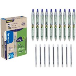 Kulpenna PILOT Ecoball 1mm blÃ¥ 10+10/fp
